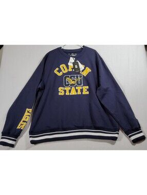 Coppin State CSU Eagles Sweatshirt Pro Standard Men's 2XL Navy Blue Very Nice